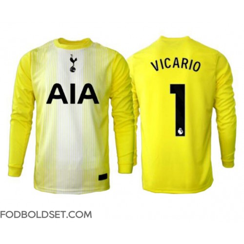 Tottenham Hotspur Guglielmo Vicario #1 Målmand Tredjetrøje 2025-26 Langærmet